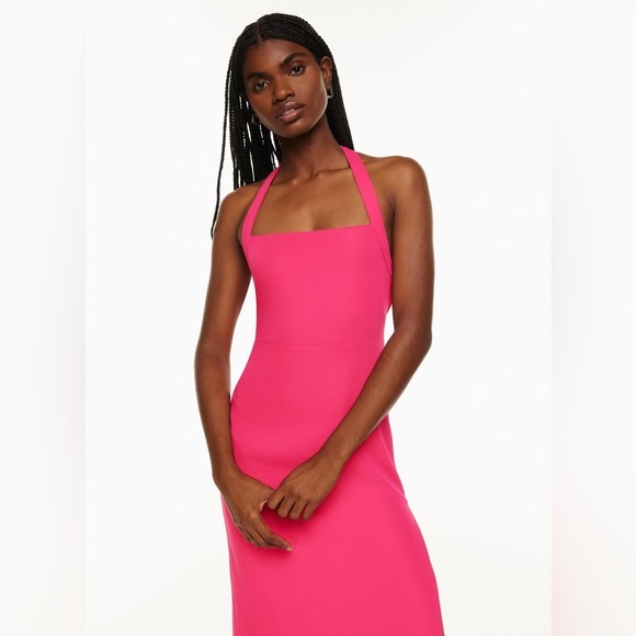 Babaton Regent Dress Eros Pink Size 6 Aritzia #107245 - Picture 3 of 14